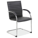 Chair OS Ridge | Sled Based Guest Chair with Chrome Frame