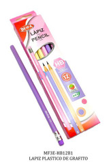 Pencil HB-Graphite/Plastic (Dozen) (HB12B1)