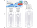 Toiletry Flip Top Bottle Pk/2