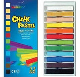 Chalk Pastels Assorted Colors 12Pk