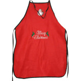 Apron with Embroidery "Merry Christmas"