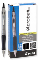 Pen Acroball PRO Black/Medium (Retractable)(Dozen)