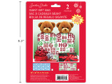 2pk 28in x 36in Xmas Giant Gift Bags. 2-Sided Printing. 2Asst Styles. Polybag Insert. Country of origin: CN