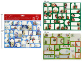 Xmas Peel'n Stick Gift Tags Labels. 3 Asst.: 48pcs / 60pcs / 72pcs. 2 Sheets/Pack. pbh. Bilingual.
Country of origin: CN