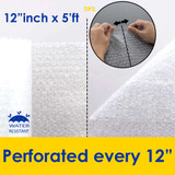 Bubble Cushion Wrap 12" X 5' Bubble Cushion Wrap 12" X 5'