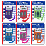 Calculator 8-Digits Pocket w/Neck String