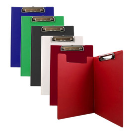 Clipboard Folder w/LowProfile Letter-Assorted Colors