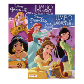 Coloring & Activity Book-Disney Princess (Jumbo)
