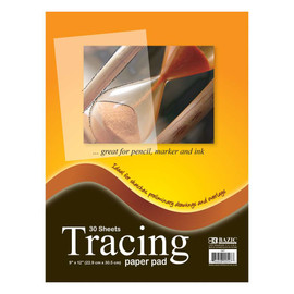 Tracing Paper Pad 9"x 12" 30 Sheets