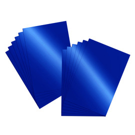 Poster Board-3 Ply 22"x 28" Blue-Metallic