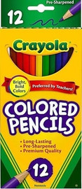 Colored Pencils 7" 12Pk