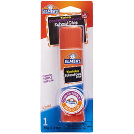 Glue Stick Elmer's-Disappearing Purple/Washable Jumbo 1.4oz