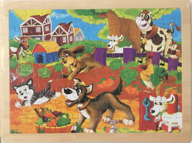 Puzzle-Ranch Wood