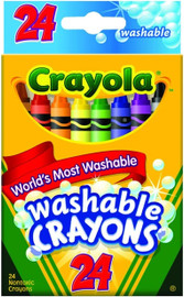 Crayons 24Pk-Washables