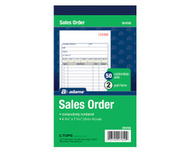 Sales Order Books NCR 2P -5"x8"- 50 sets