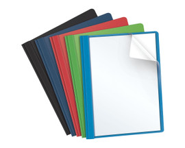 Report Cover-Clear Front Assorted Colors 25 Box