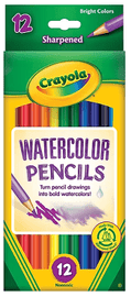 Watercolors Pencils 12Pk