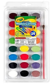 Watercolor Pan w/Brush 24Pk