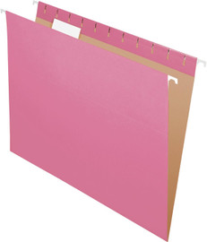 Hanging Folder 1/5 Letter 25 Box (Select Colors)