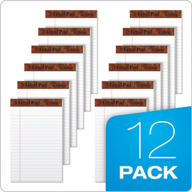 Writting Pad 5" x 8" White 12Pk