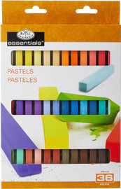 Soft Pastels-Half Sticks 36 Assorted Colors