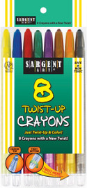 Crayons-Twist Up Color 8Pk