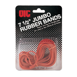 Rubber Bands 7-1/2" Jumbo