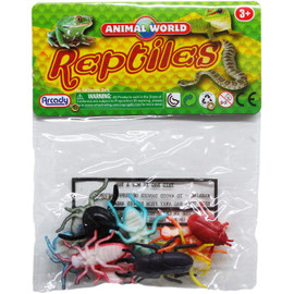 Animals-Insects 2" In PVC Bag 10 Pieces