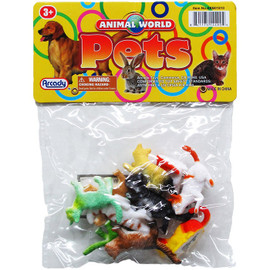 Animals-Cats  2" in PVC Bag  10 Pieces
