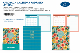 2025 Calendar Padfolio