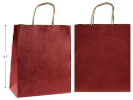 Gift Bags Kraft Red Large