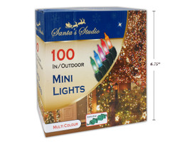Mini Outdoor Lights 100pk - Multi-Colour. (MOQ:6)