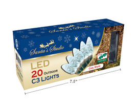 Lights C3 LED Outdoor 20pk  - Cool White. (MOQ:12)