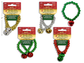 Bracelet Beaded Jingle 2pk (MOQ:12)