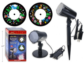 Projection Light Xmas Outdoor Show LED 3D Rotating (MOQ:4)