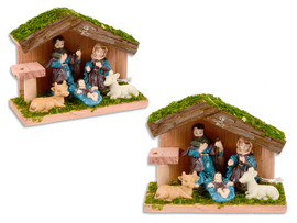 Nativity Scene/Polyresin 5 X (MOQ:12)