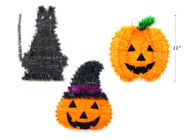 Tinsel Hween Character Plaque (MOQ:12)