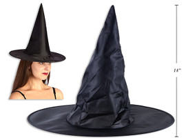 Hat Black Adult Vinyl Witch (MOQ:12)