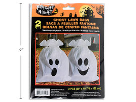 Leaf Bags H'ween 2pk (MOQ:12)