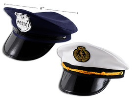 Costume Police/ Captain Hat. (MOQ:12)