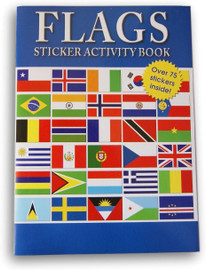 Stickers Activity Book- Flags
