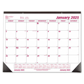 Desk Pad Calendar 2025 Monthly
