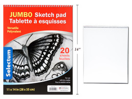 Sketch Pad 11 x 14" Top Bound/Spiral 20 Sheets