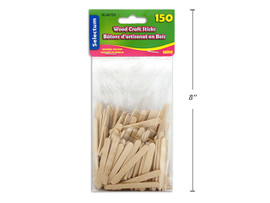 Craft Sticks Natural/Mini 150Pk