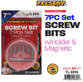 Screw Bits Set 7pcs