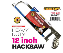 Hacksaw 12" Heavy Duty/Steel Handle
