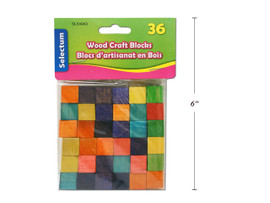 Craft Blocks Colored 36Pk