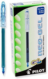 Pen Neo-Gel Fine/Blue Ink (Dozen)
