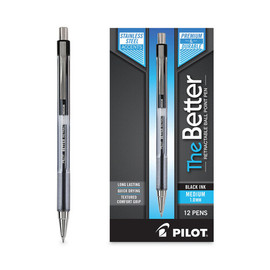 Pen The Better Retractable/Medium (Black) (Dozen)