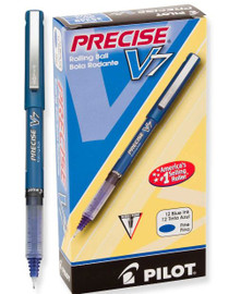 Pen Precise V7 Rolling Ball-Fine/Blue (Dozen)